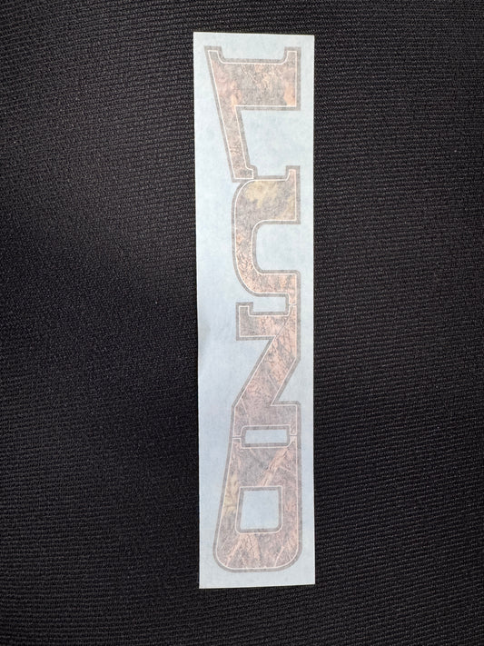 Lund Camo Decal - FREE SHIPPING!