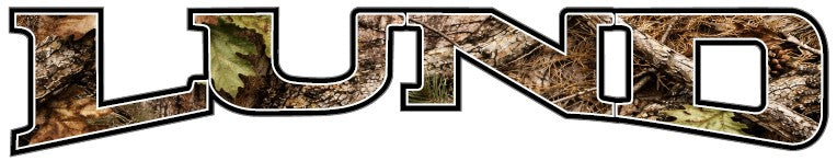 Lund Boats Decals - 10"x 2"
