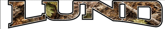 Lund Camo Decal - FREE SHIPPING!
