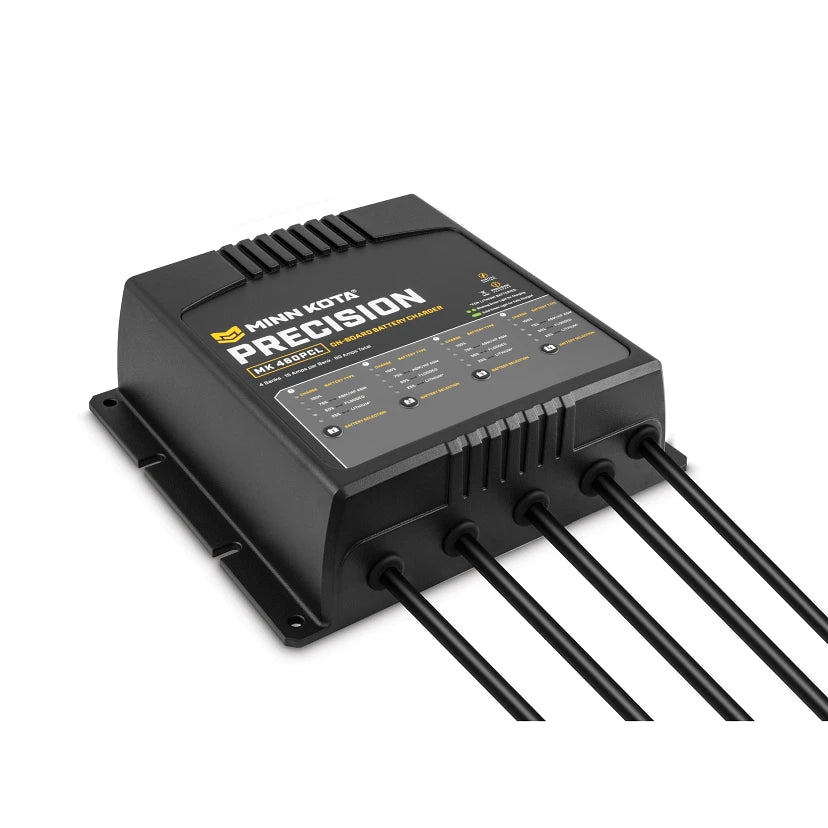 Minn Kota Precision On Board Charger MK 460 PCL - 4 bank x 15 amps 1834604