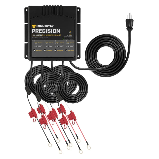 Minn Kota Precision On Board Charger MK 460 PCL - 4 bank x 15 amps 1834604